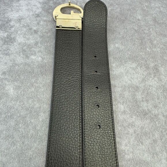 Gucci GG Interlocking Reversible Brown Black  Leather Belt 450000 100/40” main image 10